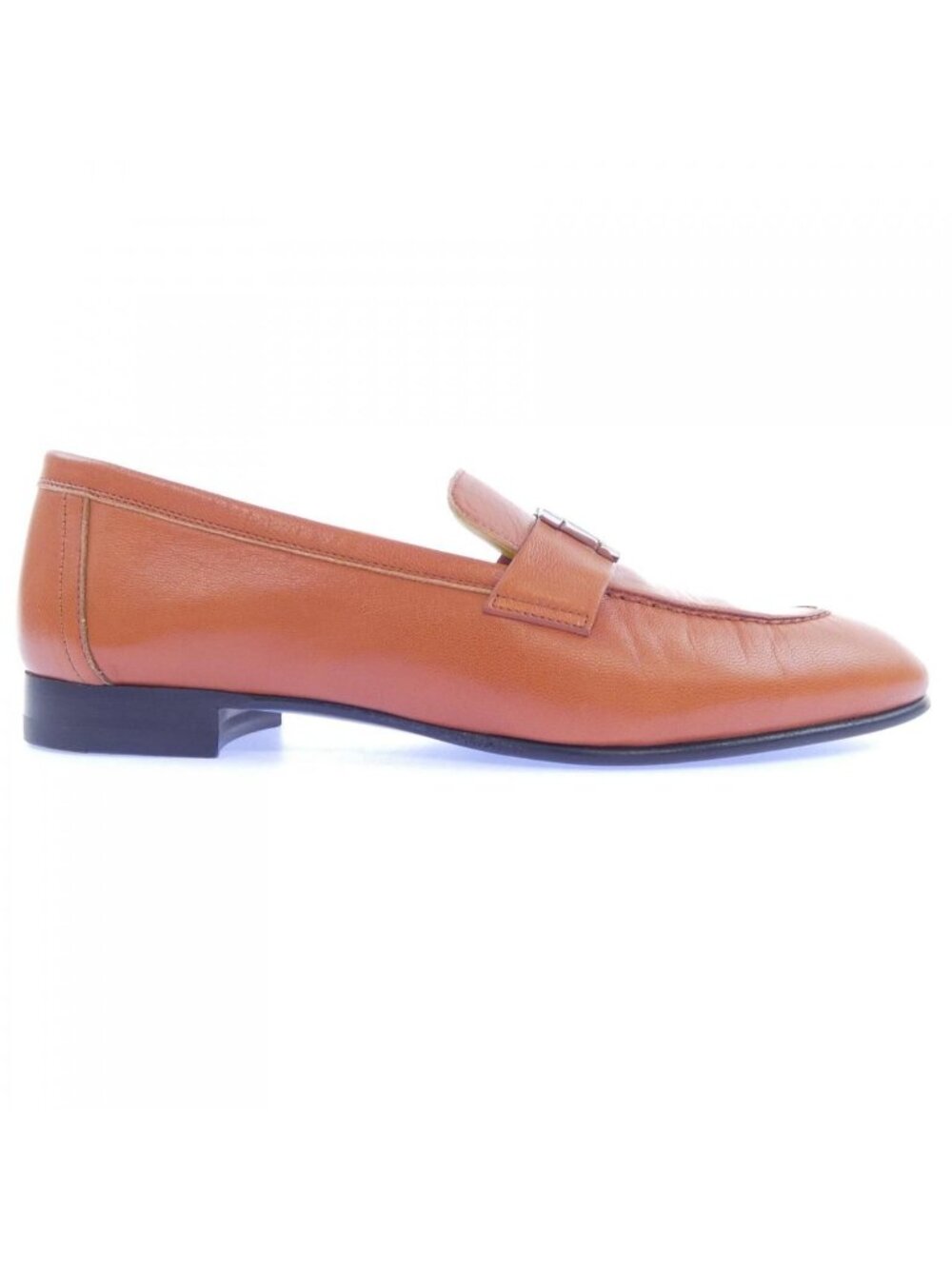 Hermes Paris H Buckle Shoes